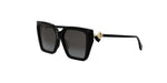 01B - Acetate Shiny Black with Grey Gradient lenses