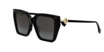 01B - Acetate Shiny Black with Grey Gradient lenses / 