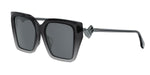 20A - Acetate Shiny Grey with Grey Normal lenses / 