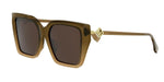 45E - Acetate Shiny Brown with Brown Normal lenses / 