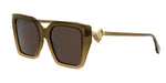 45E - Acetate Shiny Brown with Brown Normal lenses / 