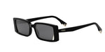 01A - Acetate Shiny Black with Grey Normal lenses / 