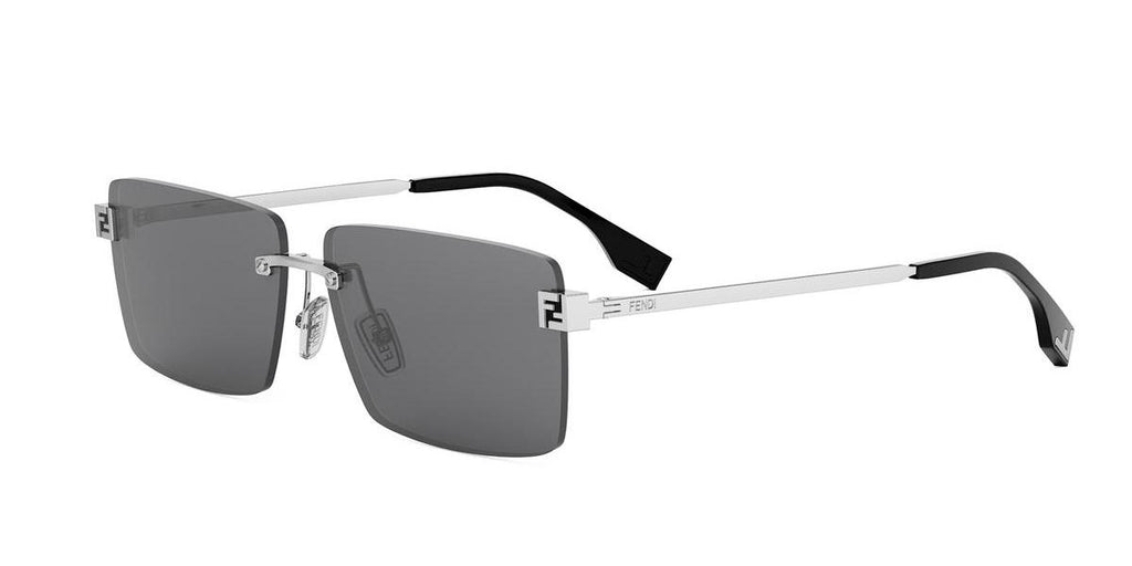 16A - Metal Shiny Silver with Grey Normal lenses