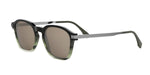 98E - Acetate Shiny Green with Brown Normal lenses / 