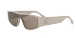 57E - Acetate Shiny Brown with Brown Normal lenses / 