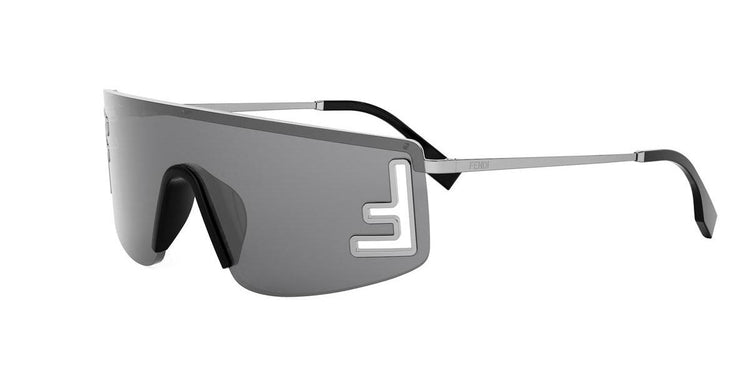 14A - Metal Shiny Silver with Grey Normal lenses