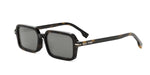 52C - Acetate Shiny Havana with Silver Mirror lenses / 