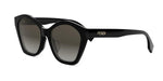 01F - Acetate Shiny Black with Brown Gradient lenses / 