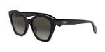 01F - Acetate Shiny Black with Brown Gradient lenses / 