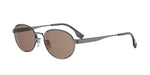 12G - Metal Shiny Silver with Grey Mirror lenses / 
