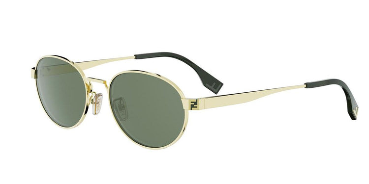 30N - Metal Shiny Yellow with Green Normal lenses