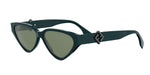 96N - Acetate Shiny Green with Green Normal lenses / 