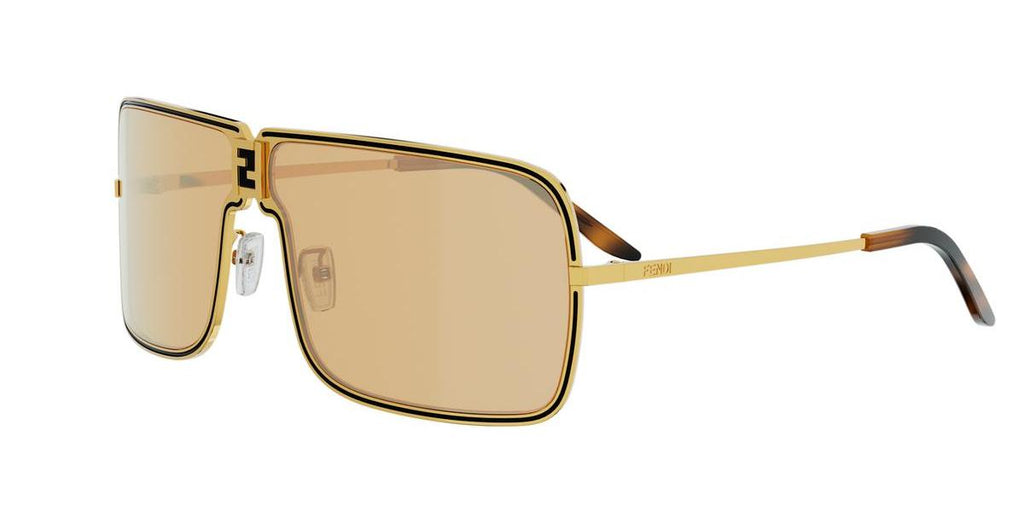 30L - Metal Shiny Yellow with Orange Mirror lenses