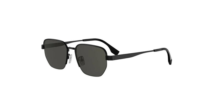 01A - Metal Semi Matte Black with Grey Normal lenses
