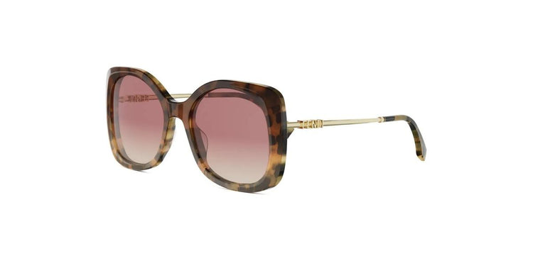 55Z - Acetate Shiny Havana with Rose Gradient lenses
