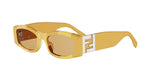 39J - Acetate Shiny Yellow with Yellow Normal lenses / 