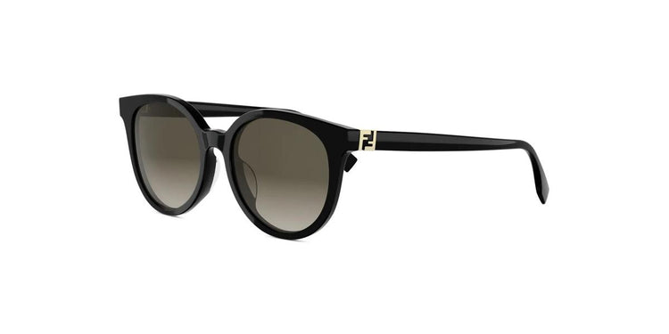 01F - Acetate Shiny Black with Brown Gradient lenses