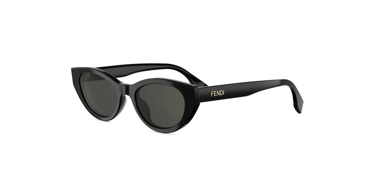 01A - Acetate Shiny Black with Grey Normal lenses