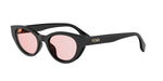 01Y - Acetate Shiny Black with Rose Normal lenses / 