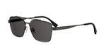 12A - Metal Shiny Silver with Grey Normal lenses / 