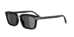 01C - Injected Shiny Black with Silver Pattern lenses