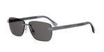 14A - Metal Shiny Silver with Grey Normal lenses