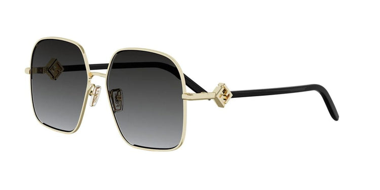 30B - Metal Shiny Gold with Grey Gradient lenses