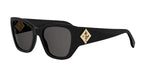 01A - Acetate Shiny Black with Grey Normal lenses