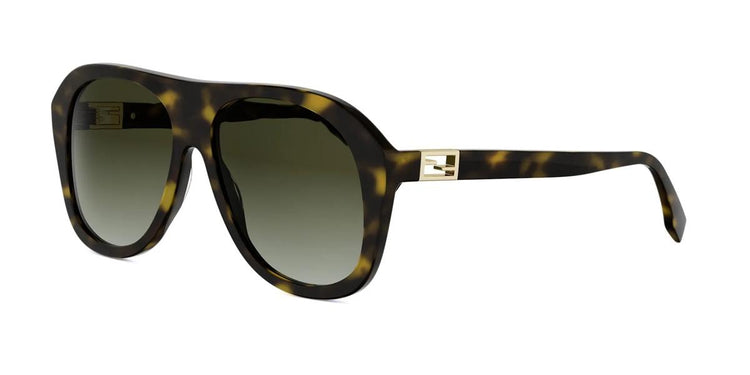 52P - Acetate Shiny Dark Havana / Gradient Green
