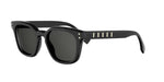 01A - Acetate Shiny Black with Grey Normal lenses / 