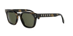 55N - Acetate Shiny Havana with Green Normal lenses