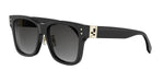 01B - Acetate Shiny Black with Grey Gradient lenses / 