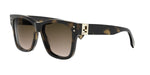 55F - Acetate Shiny Havana with Brown Gradient lenses / 