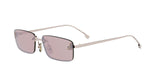 28U - Metal Shiny Rose with Rose Mirror lenses / 
