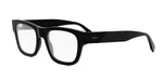 001 - Acetate Shiny Black with DEMO lenses / 