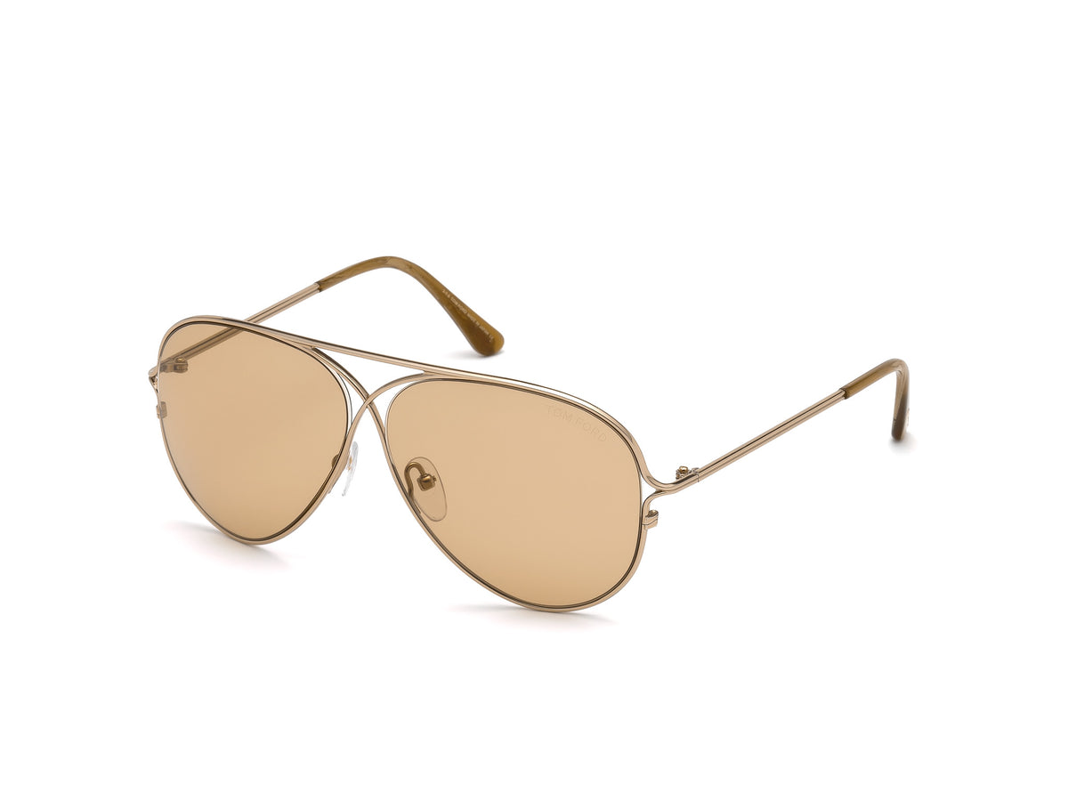 28E - Shiny Rose Gold / brown