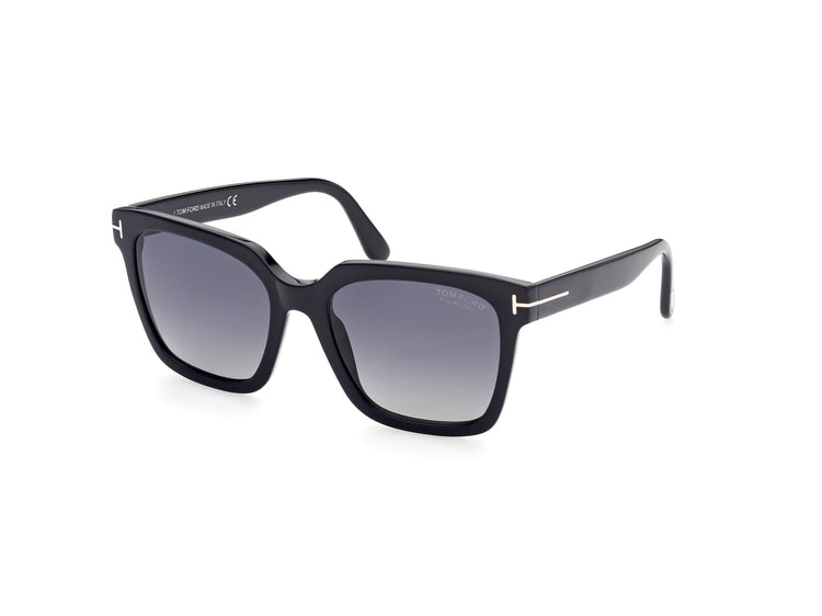 01D - Shiny Black / smoke polarized