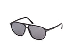 01D - Shiny Black / smoke polarized