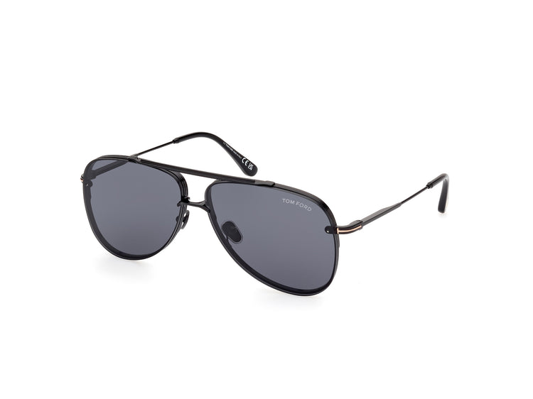 01A - Shiny Black / smoke