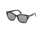 01D - Shiny Black / Shiny Black / smoke polarized