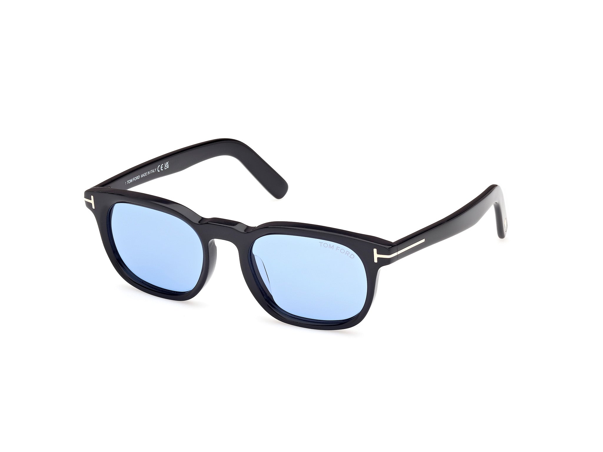 01V - Shiny Black / blue