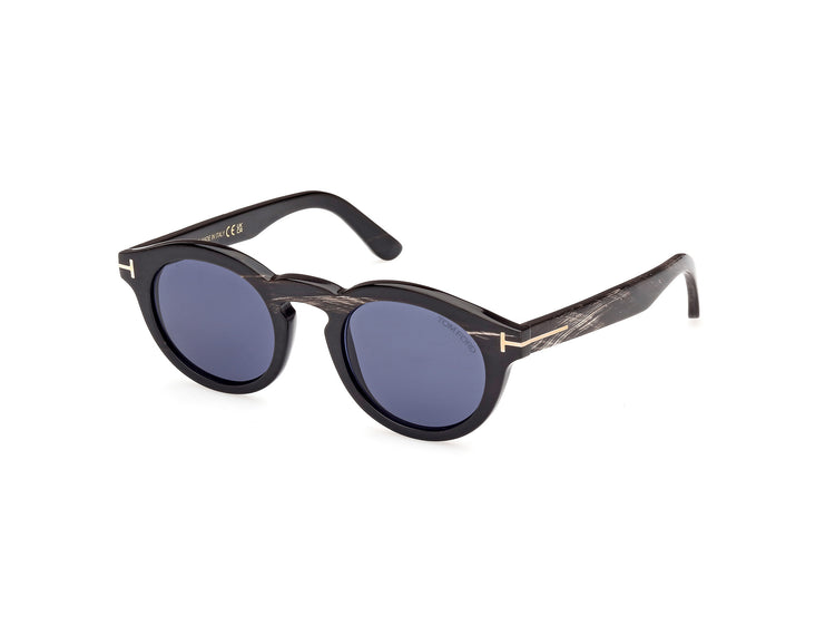 63V - Black Horn / blue