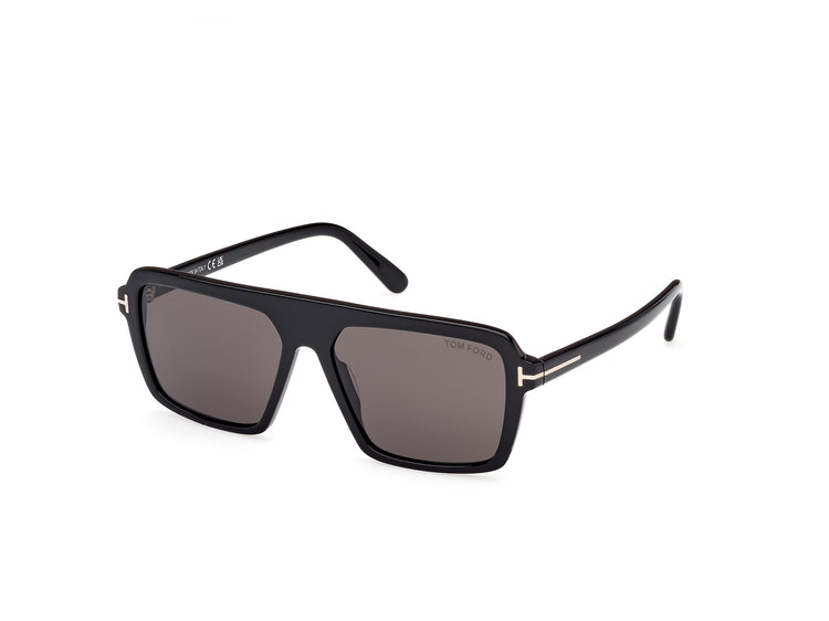 01A - Shiny Black / smoke