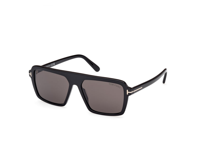 01A - Shiny Black / smoke