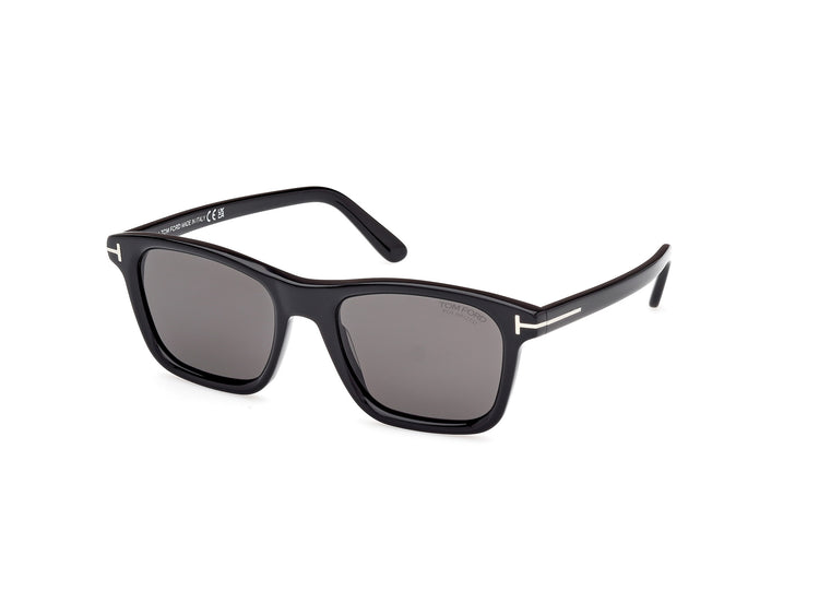 01D - Shiny Black / smoke polarized
