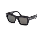 01D - Shiny Black / smoke polarized