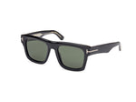 01N - Shiny Black / green
