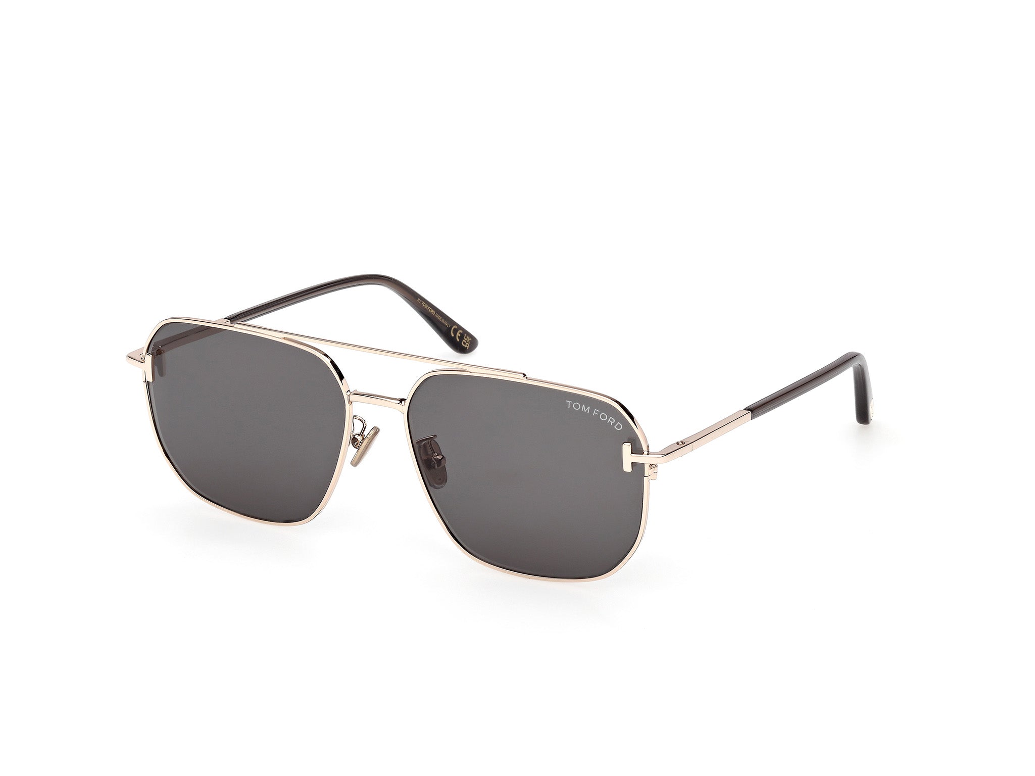 28N - Shiny Rose Gold / green