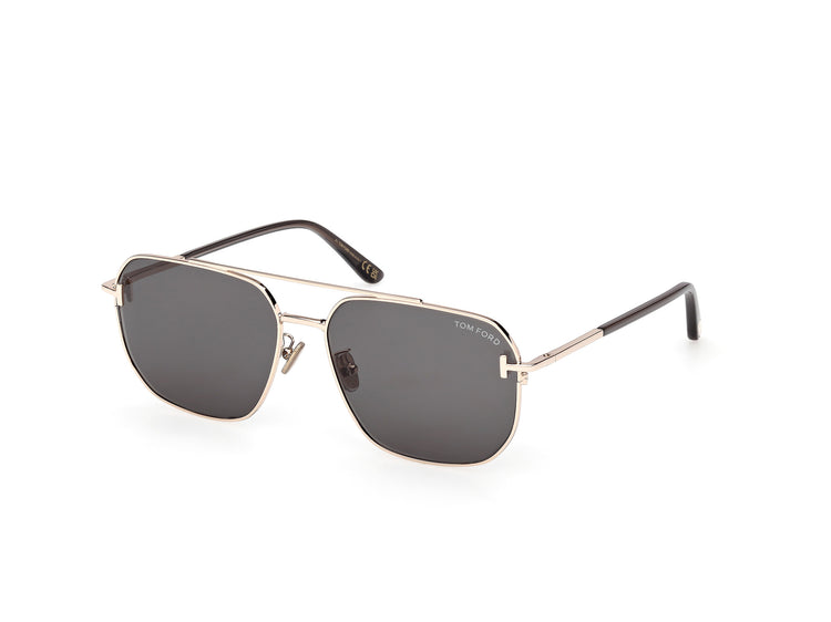 28N - Shiny Rose Gold / green