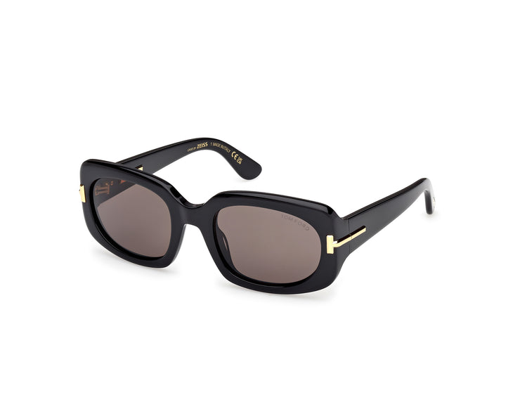 01A - Shiny Black / smoke